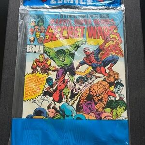 1984 Marvel Secret Wars 3-pack issues 1-3 sealed in original poly bag